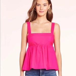 Amanda Uprichard pink top! Size XS. Never worn.